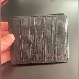 Coach men’s leather wallet